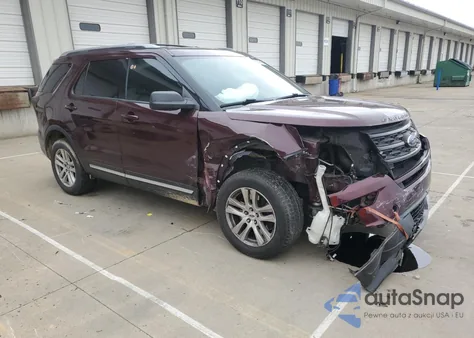 2018 Ford Explorer Xlt z USA, uszkodzony, nr VIN 1FM5K8DH8JGB16064
